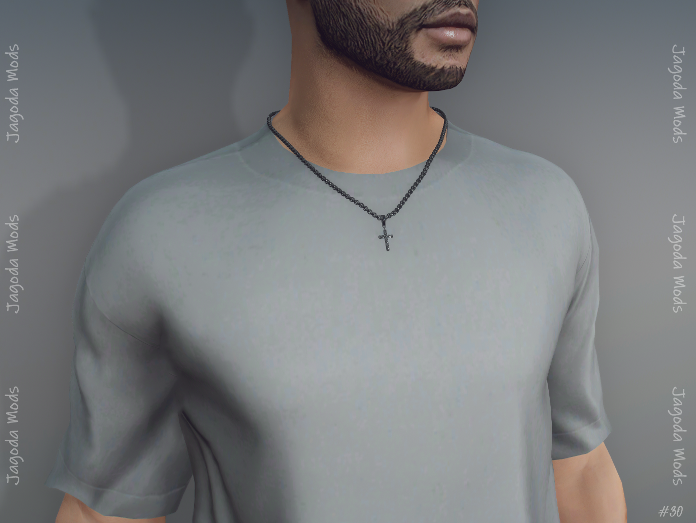 #30- Necklace with cross