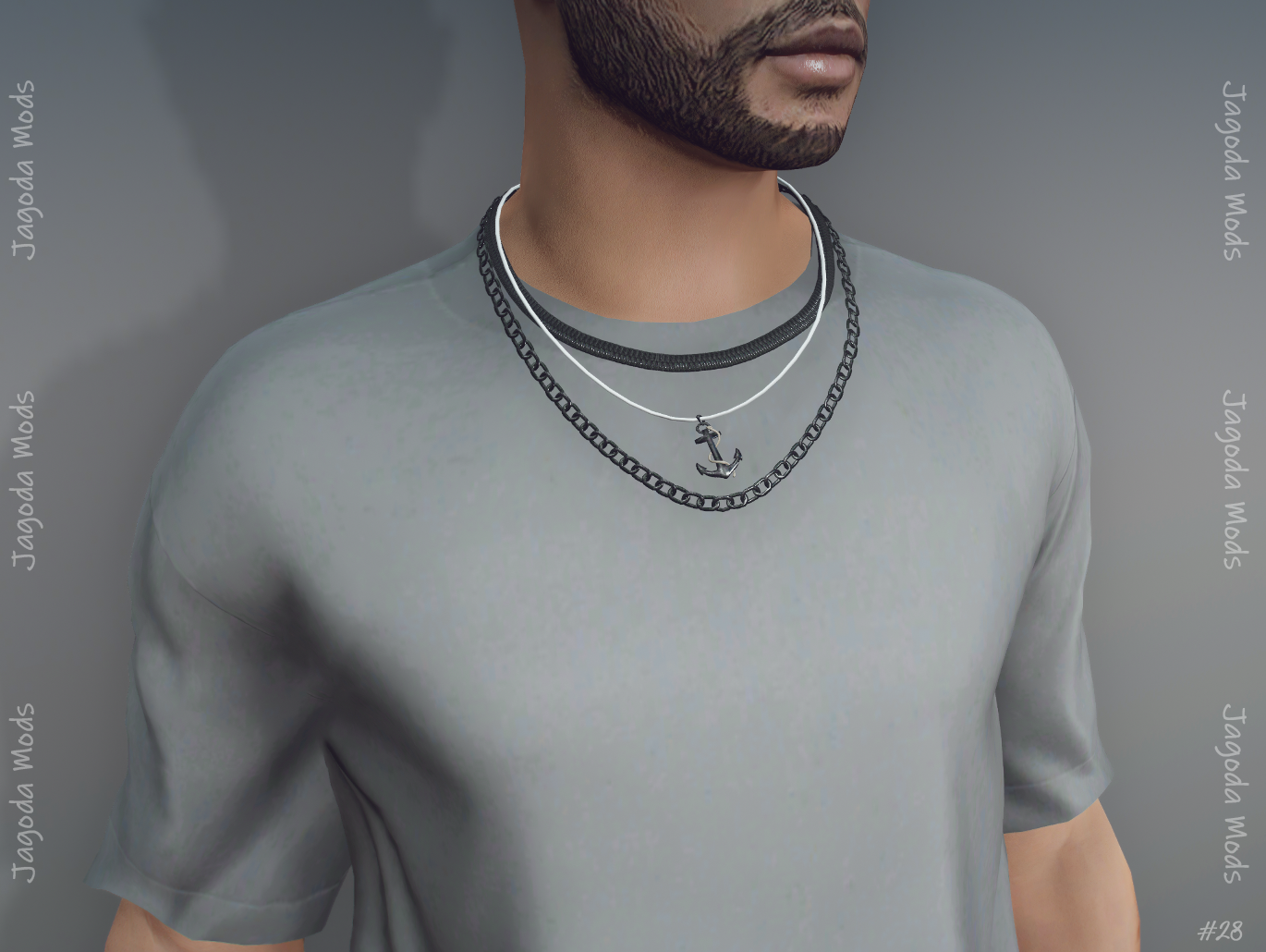 #28- Necklace with anchor